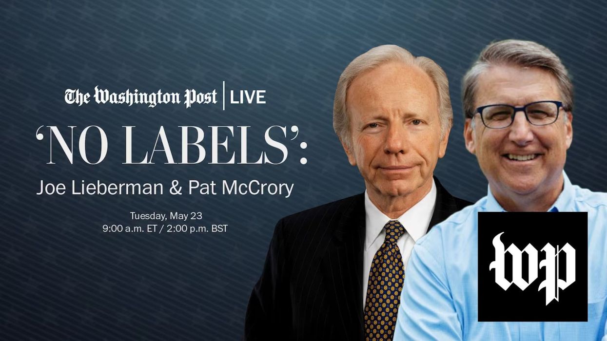 Joe Lieberman and Pat McCrory on The Washington Post Live